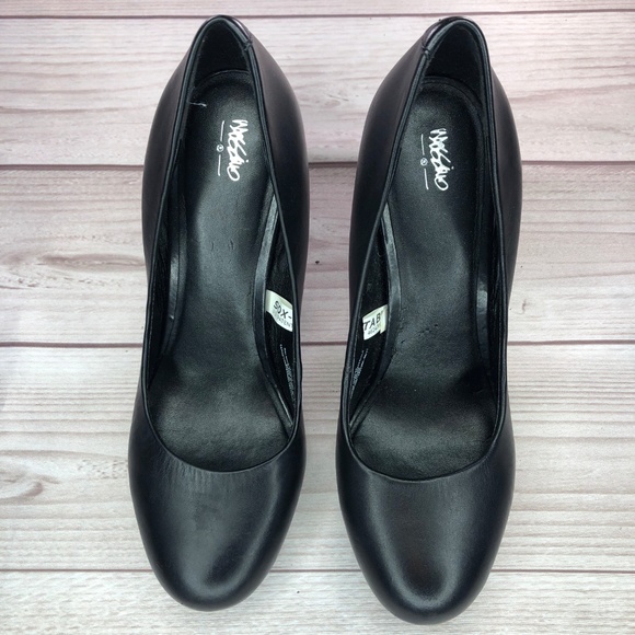 Mossimo High Heels Black Size 7.5 Like New - Picture 2 of 8